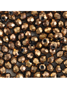 cristalli 2.5 mm- CL47 Bronzo metallizzato