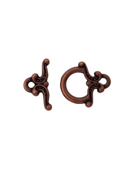 Chiusura barra T 10 mm  conf. da 2 chiusure