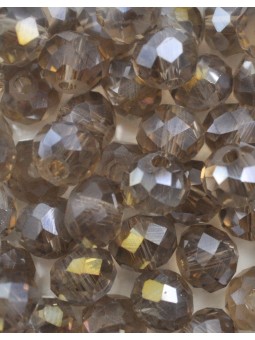 Cristalli 6 mm-CL28 Grigio Trasparente