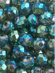 Cristalli 6 mm-CL57 Verde Cangiante