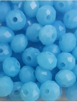 Cristalli 6 mm-CL74 Turchese opalino