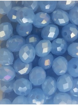 Cristalli 6 mm-CL81 Celeste Serenity specchiato