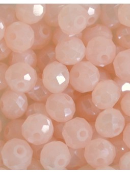 Cristalli 6 mm-SH114 Rosa antico specchiato