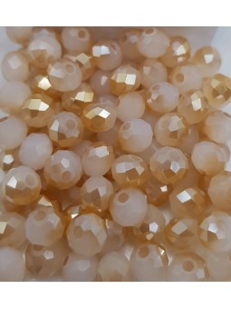 Cristalli 6 mm-124 Carne-ambra