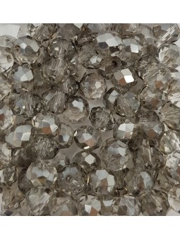 Cristalli 6 mm - CL25 Argento Trasparente