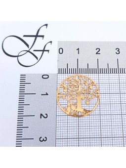 Albero Vita con gatti Filigrana 20mm ORO 