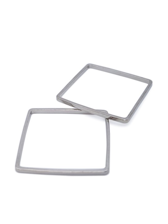 Quadrato in metallo 6pz