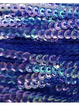 Card paillettes cuvettes Blu cangiante