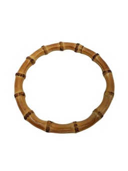 manici tondi in bambù 13cm 2pz