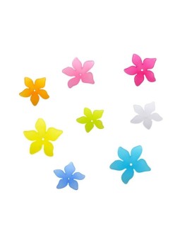 foglia in acrilico 22x24 rosso