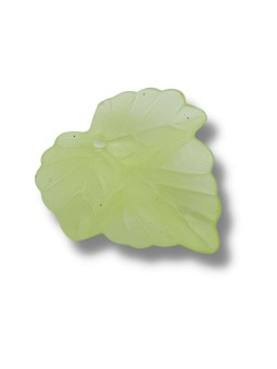 foglia in acrilico 22x24 rosso