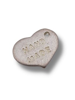 cuore made with love argento 9mm