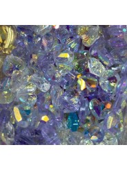 Cuoricini strass 9mm mix 10pz