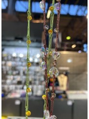 Cuoricini strass 9mm mix 10pz