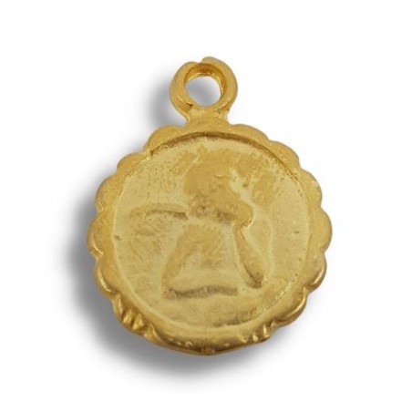 Angioletto oro invecchiato 13mm