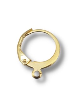 monachella tonda chiusa oro12mm  6pz