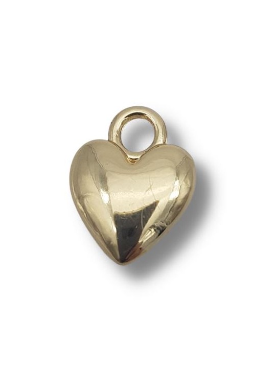 cuore oro 10x11mm