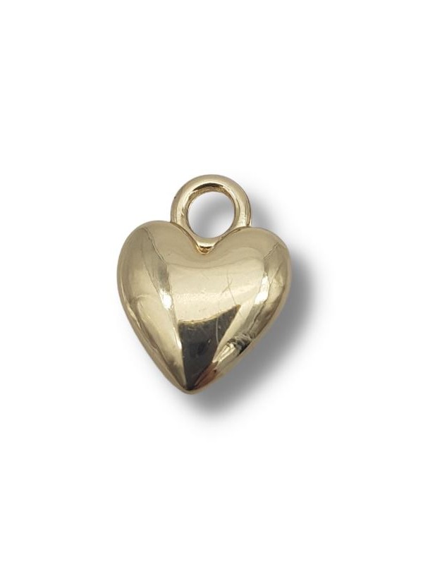cuore oro 10x11mm