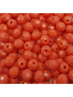 Cristalli 4 mm - 17 corallo