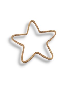 stella 22mm oro 6 pz