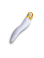 corno bianco smaltato oro 26mm