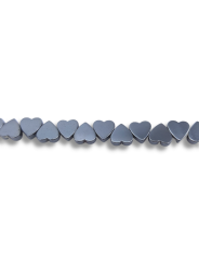 cuore Ematite canna di fucile 6mm 1 filo