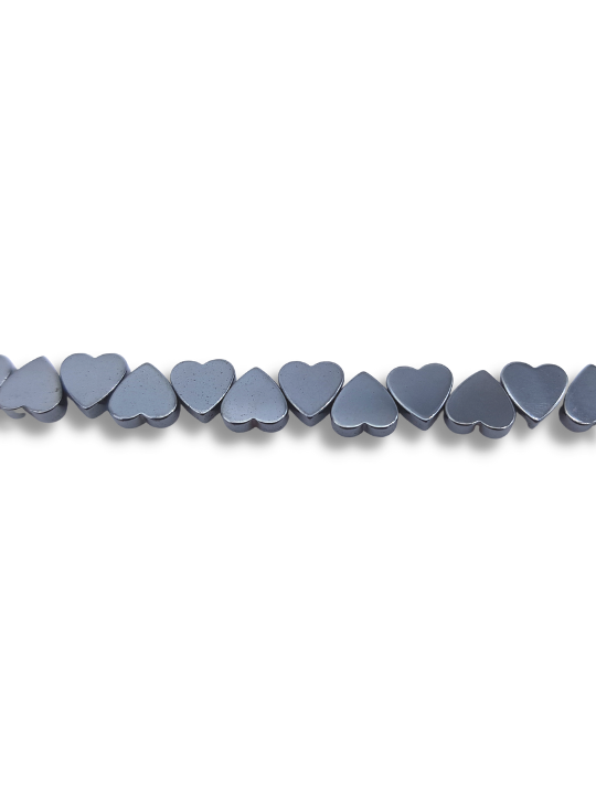 cuore Ematite canna di fucile 6mm 1 filo