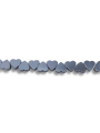cuore Ematite canna di fucile 6mm 1 filo