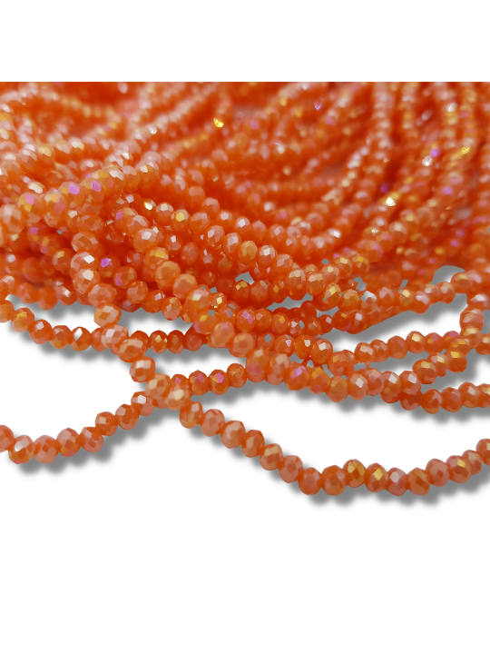 Cristalli 2.5mm 227 arancio specchiato