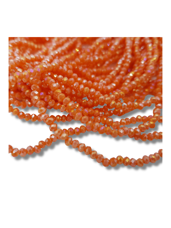 Cristalli 2.5mm 227 arancio specchiato