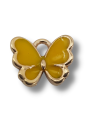 farfalla smaltata gialla oro