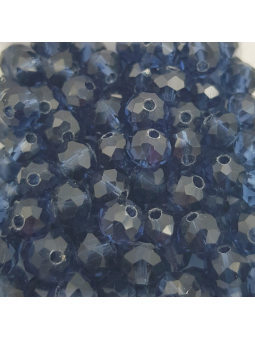 Cristalli 6 mm - T 136 cobalto trasparente