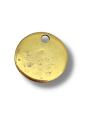 medagliette zampette 12mm oro