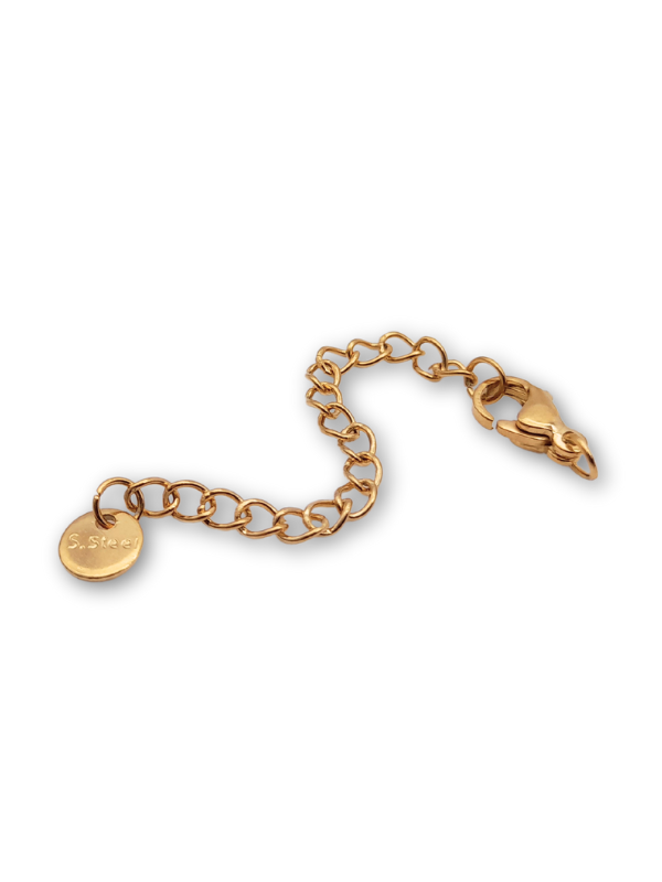 copy of set moschettoni 11mm Acciaio oro 3pz