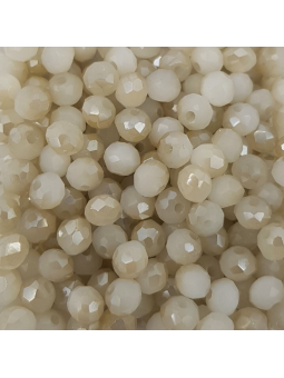 Cristalli 4 mm - R276 grigio beige melange