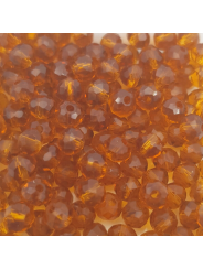 Cristalli 4 mm - CL2 Ambra trasparente
