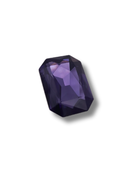 pietra crystal 25x18mm purple velvet