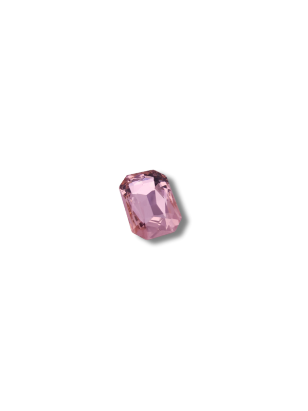 pietra crystal 14x10mm light rose