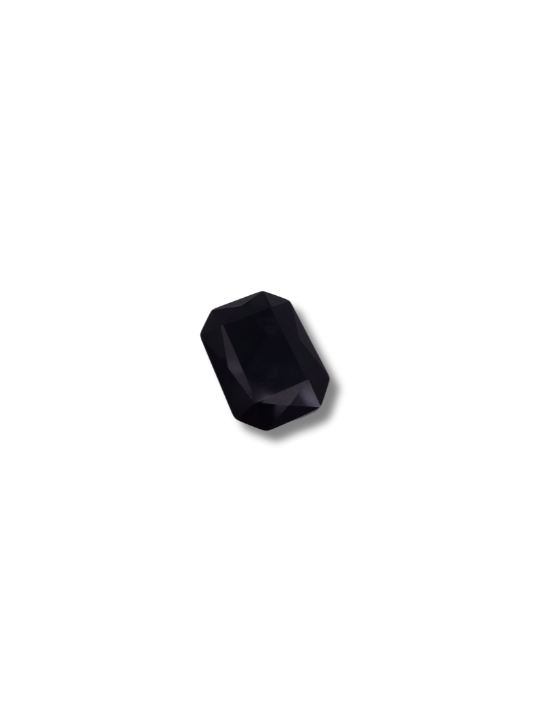 pietra crystal 14x10mm jet