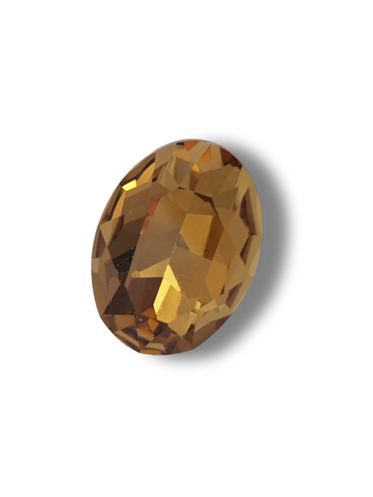 copy of pietra ovale crystal 25x18mm