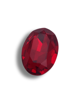 pietra ovale crystal 25x18mm light siam