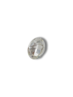 pietra ovale crystal 18x13mm cristallo