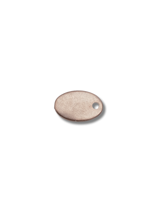 madaglietta made in italy 15x9mm oro