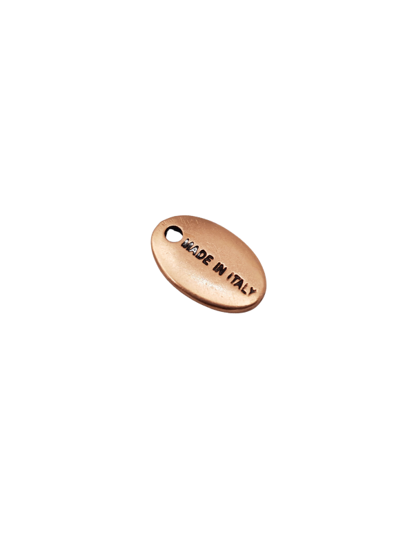madaglietta made in italy 15x9mm oro