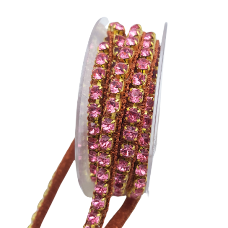 copy of catena strass rosa 20cm