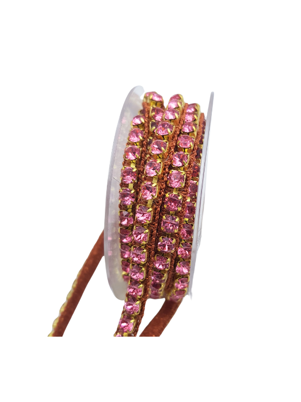 copy of catena strass rosa 20cm