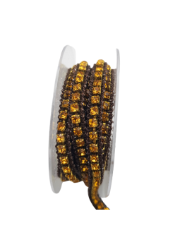 Fairy strass topazio leather 20cm