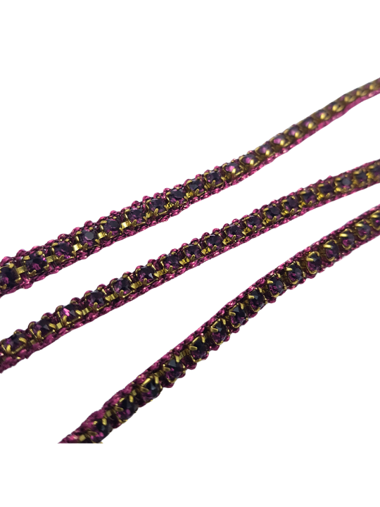 copy of catena strass rosa 20cm