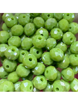 Cristalli 6 mm - SH49AB Verde mela specchiato