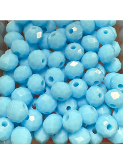 Cristalli 6 mm - SH60 turchese opalino